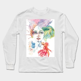 Cotton Cany Mermaid Long Sleeve T-Shirt